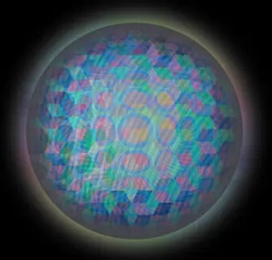 imagem abstrata representando a supremacia quântica