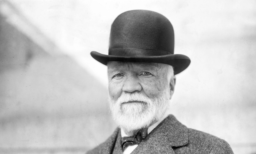Andrew Carnegie se considerava um dos "bilionários do bem"