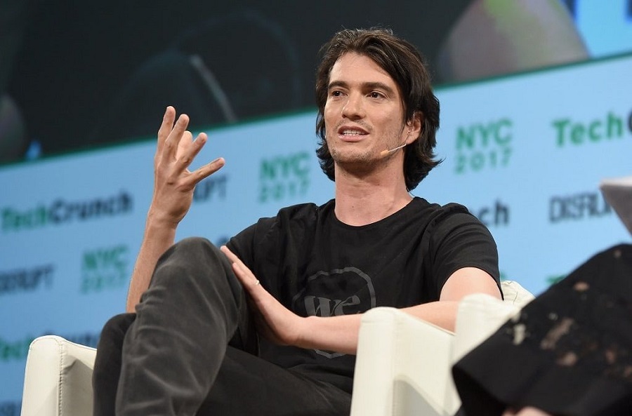Adam Neumann, ex-CEO da WeWork, participa de debate