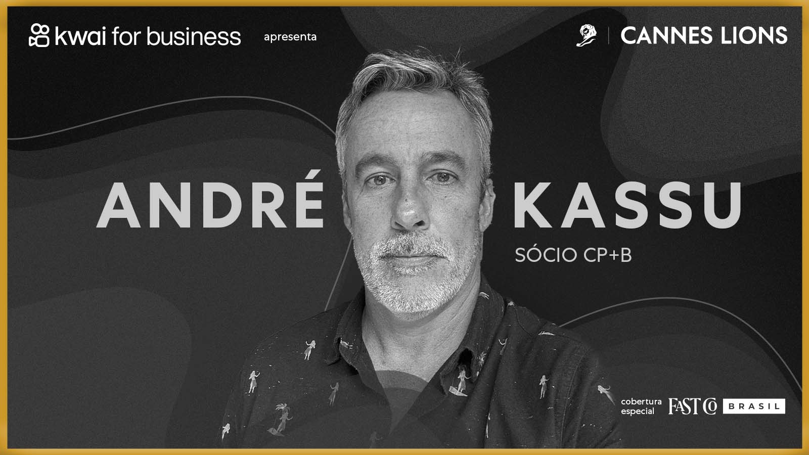 André Kassu, sócio da agência de publicidade CP+B