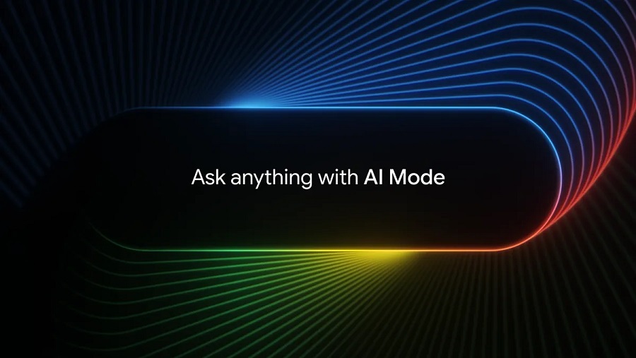 reprodução da tela do AI Mode, interface de busca via inteligência artificial do Google