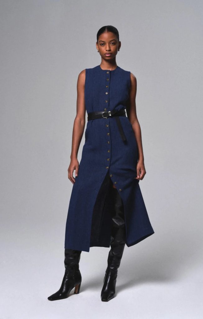 usar jeans no trabalho/ vestido