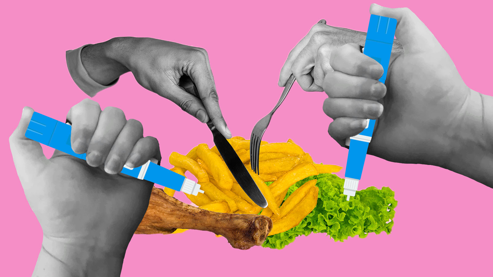 avanço dos medicamentos para controlar o apetite desafiam a indústria de proteínas