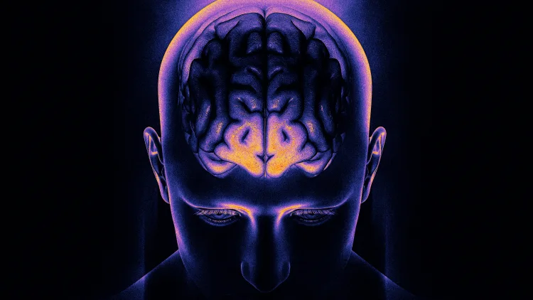 ilustração sobre efeito da dopamina no cérebro