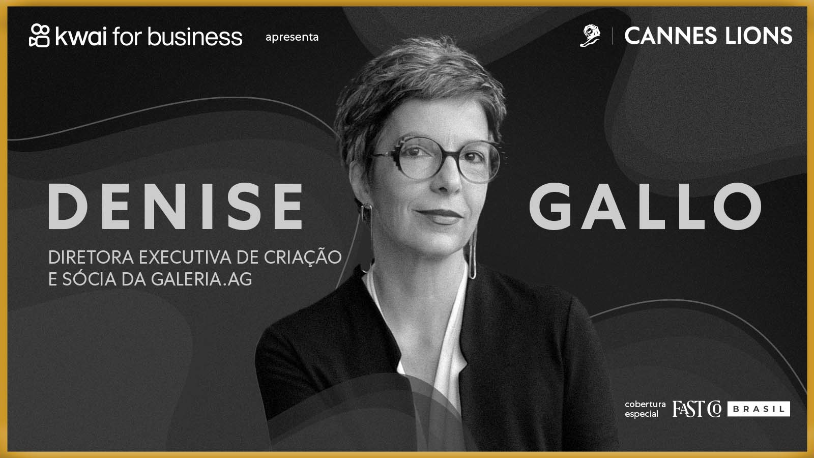 Denise Gallo, sócia e diretora executiva de criação da agência Galeria.AG