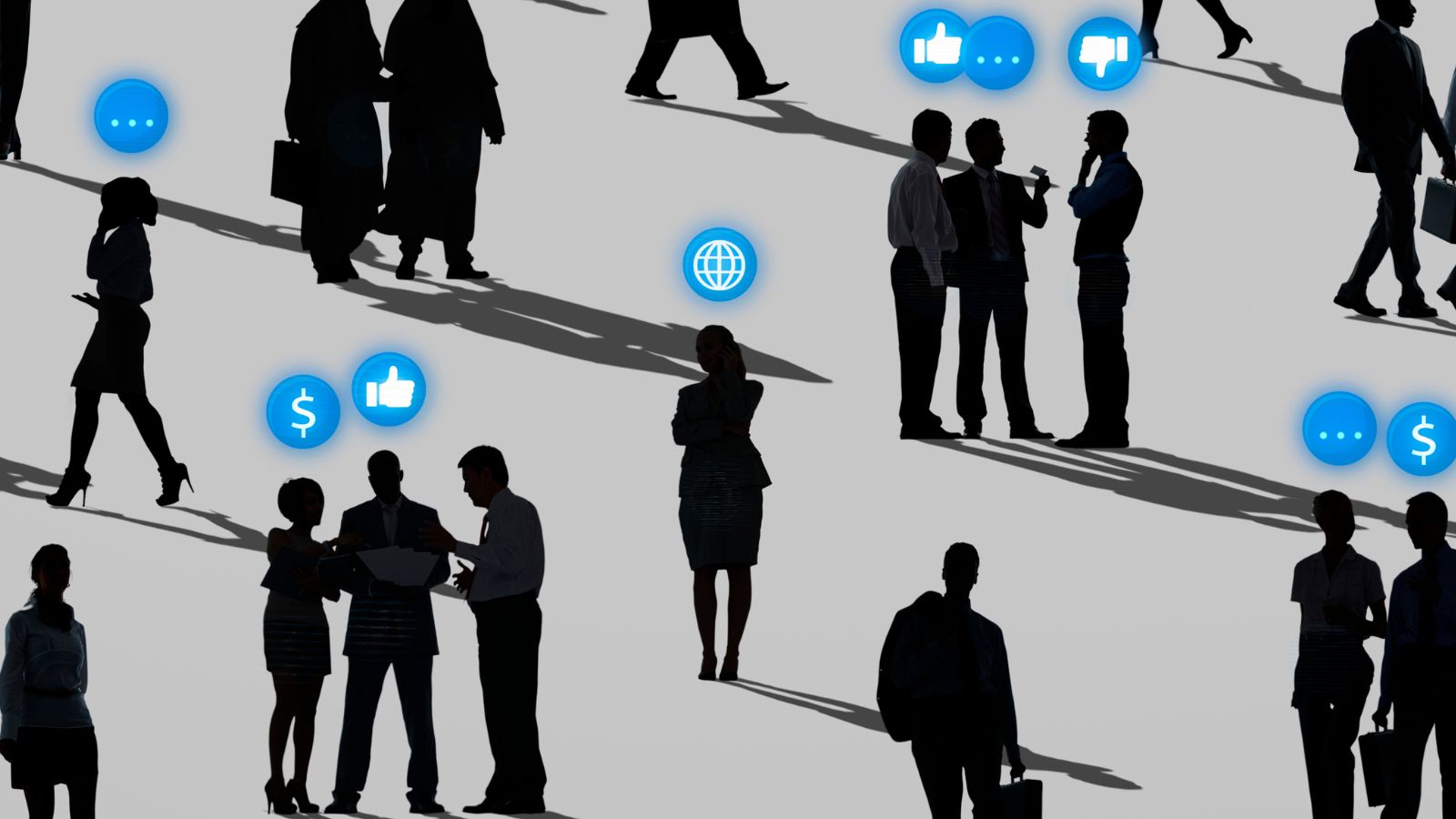 Pessoas fazendo networking