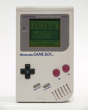 dispositivo  móvel para games Game Boy, da Nintendo