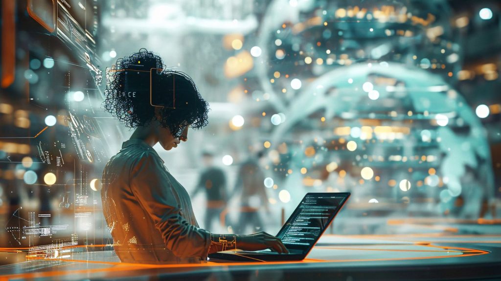 Perspectiva futurista do estilo de vida dos n&ocirc;mades digitais