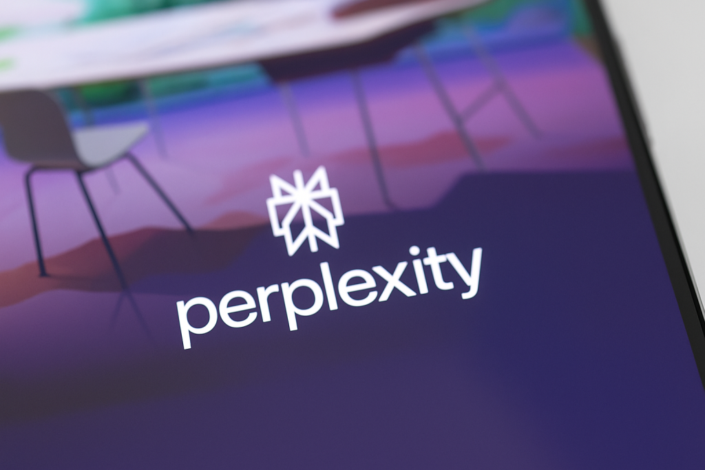 Tela aberta no Perplexity