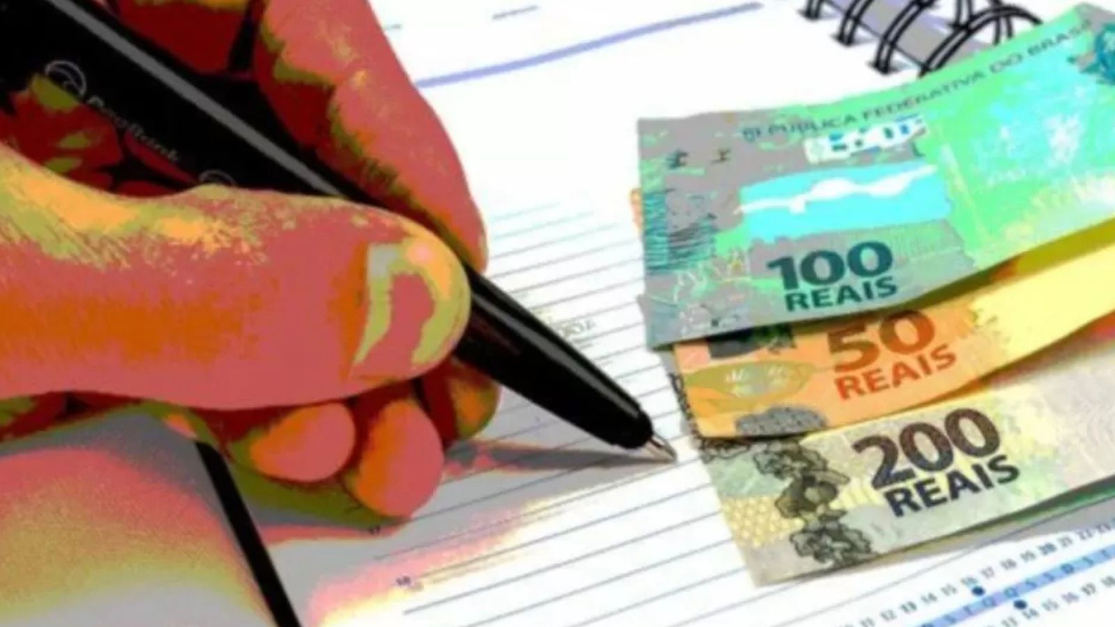 Dinheiro do real brasileiro