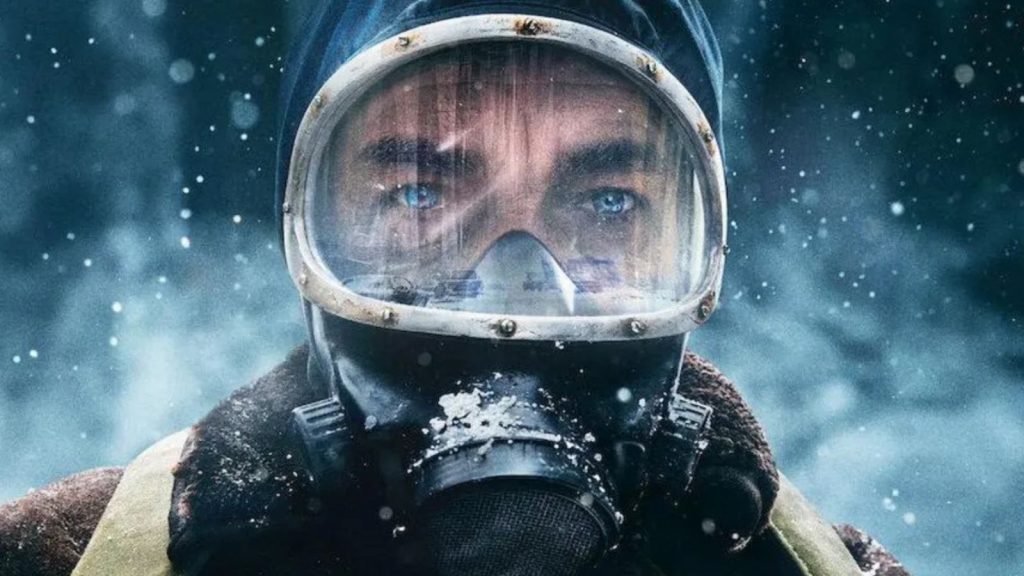 Cena de desabamento de pr&eacute;dio na s&eacute;rie argentina de fic&ccedil;&atilde;o cient&iacute;fica The Eternaut.