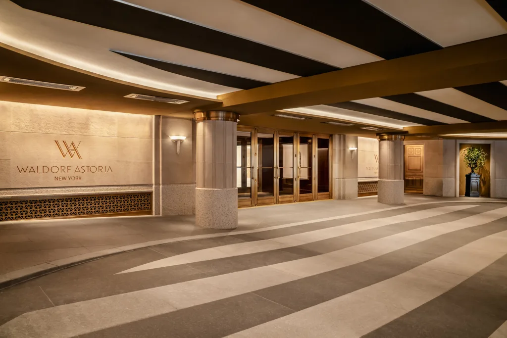 reforma do hotel Waldorf Astoria, em Nova York