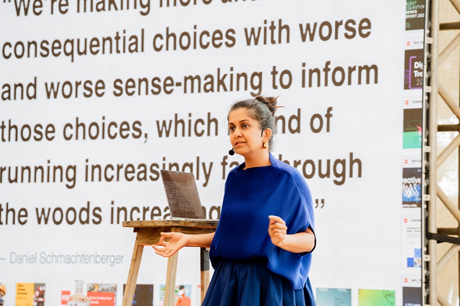 Anab Jain, do estúdio Superflux, no KES Summit 2025