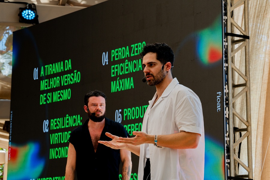André Alves e Lucas Liedke, da Float, no KES Summit 2025