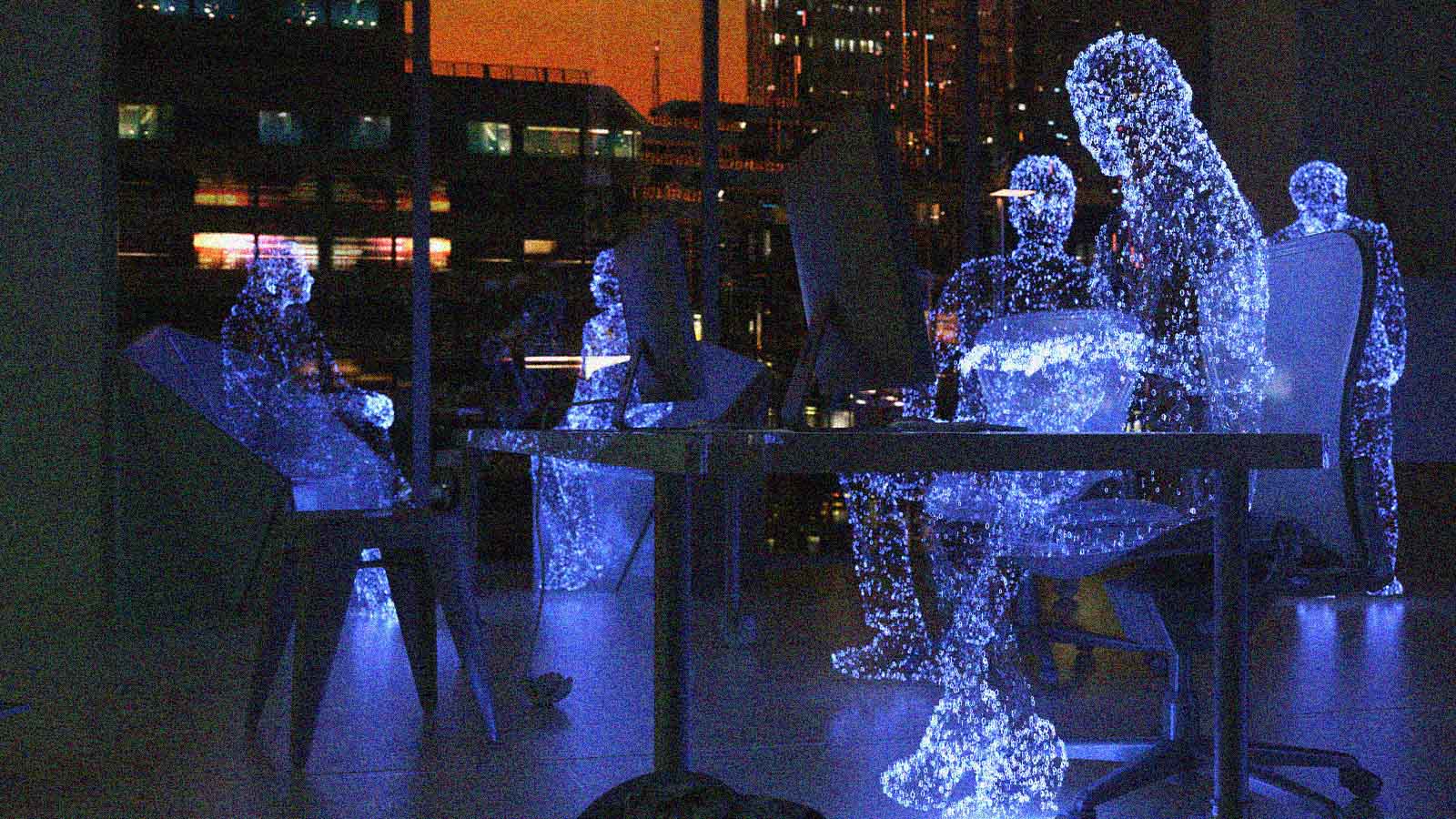 A IA não está apenas assumindo tarefas. Está substituindo o escritório