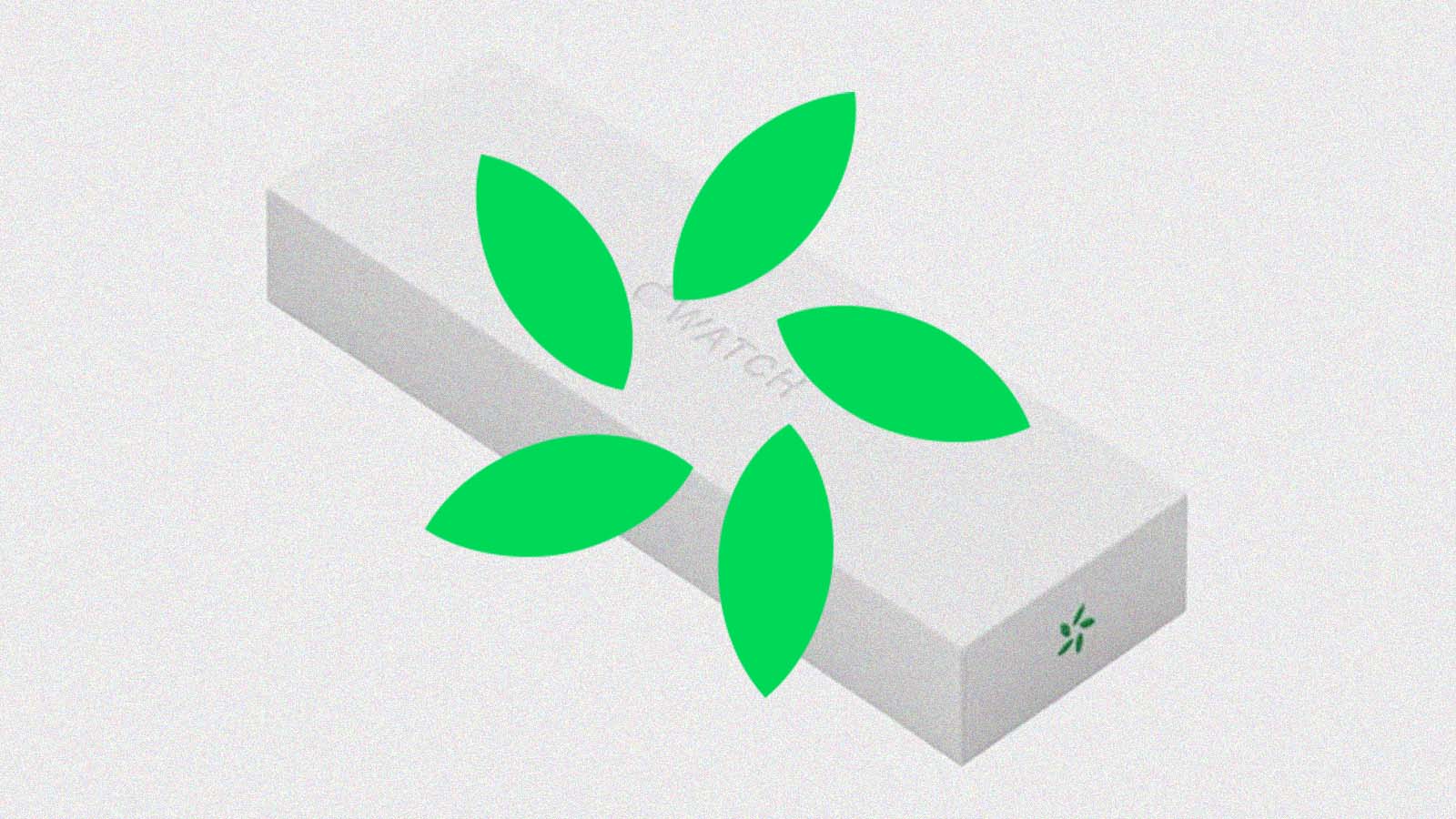 embalagem de produto da Apple com o selo "carbono neutro"