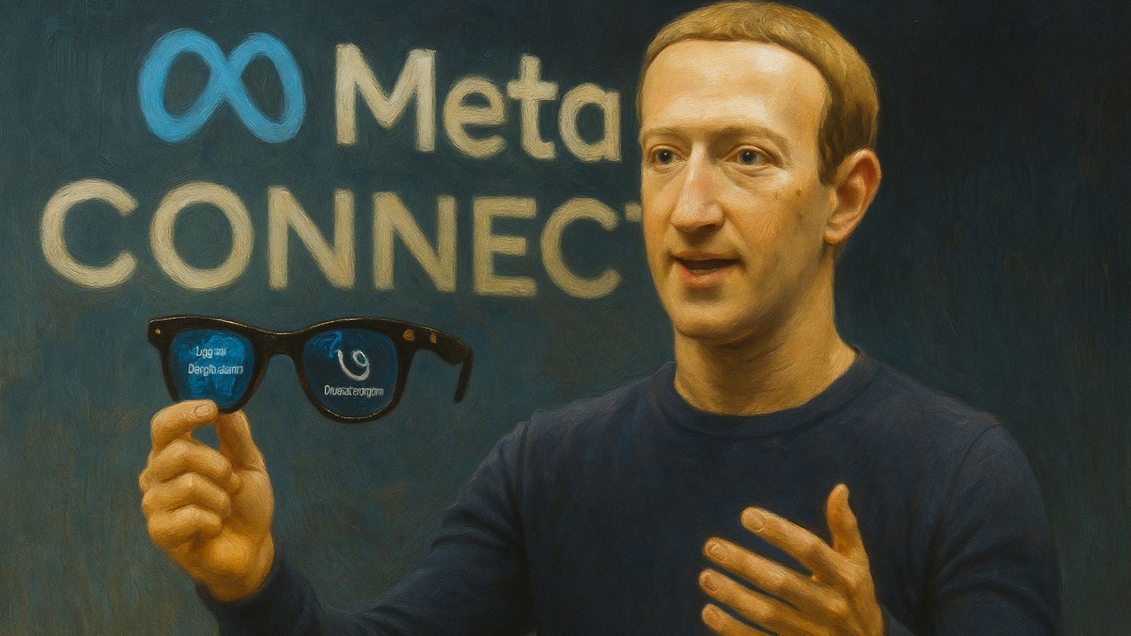 A Meta também anunciou parceria com a Oakley para expandir o uso dos óculos no mercado esportivo. Crédito: imagem criada com auxílio de IA via ChatGPT