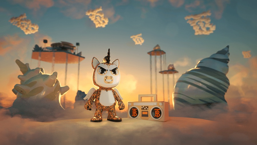 game Blankos, da marca Burberry