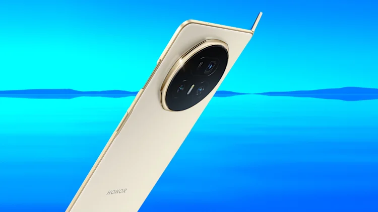 celular dobrável da Honor modelo Magic V5