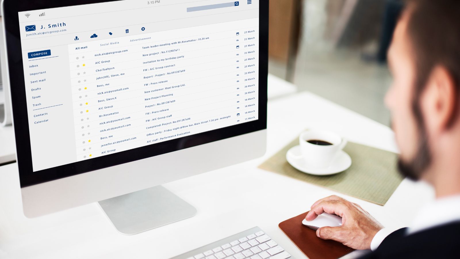 Google emails indesejados