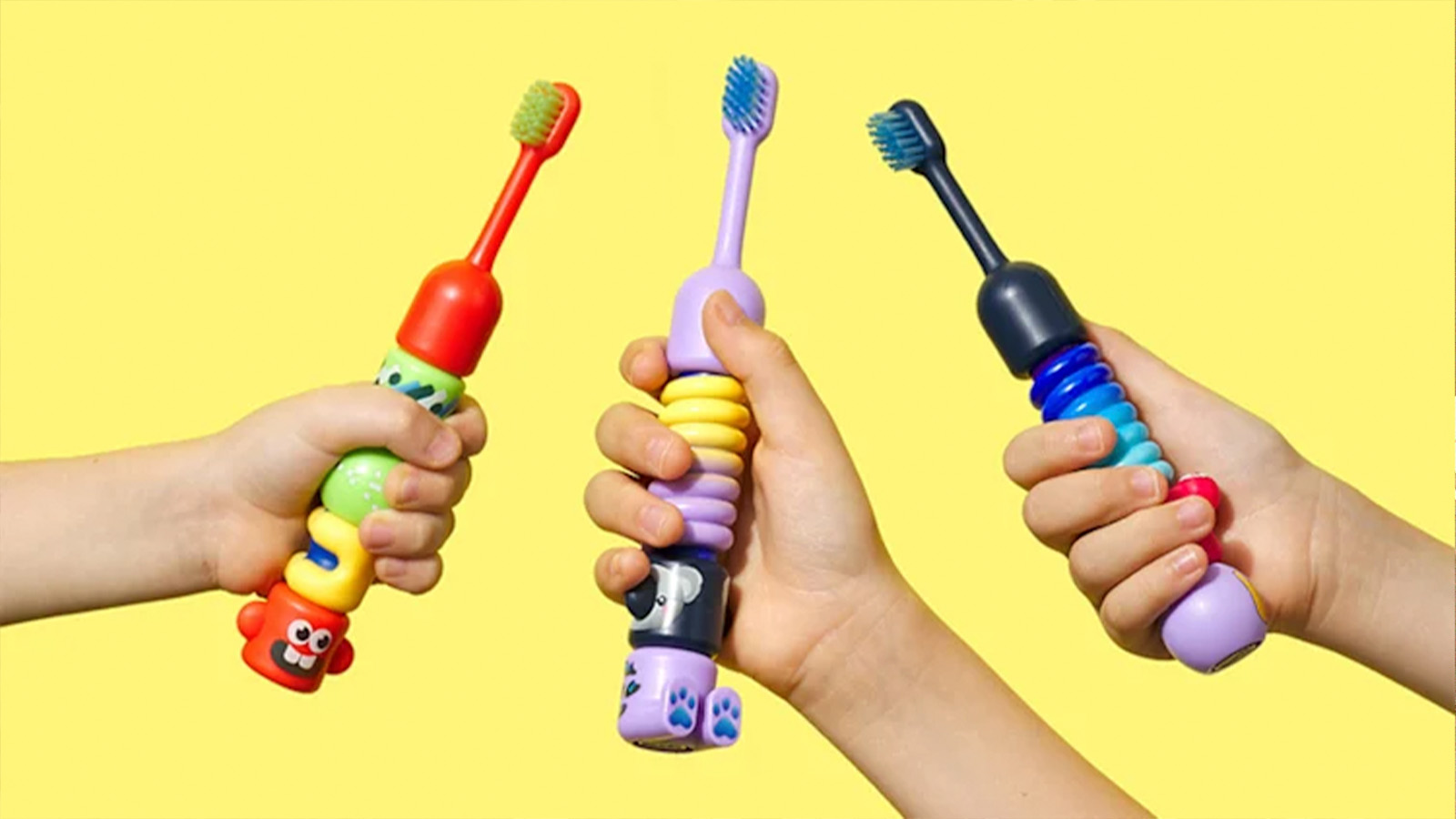 Disfarçada de brinquedo, esta escova de dentes estilo Lego pode ser a salvação