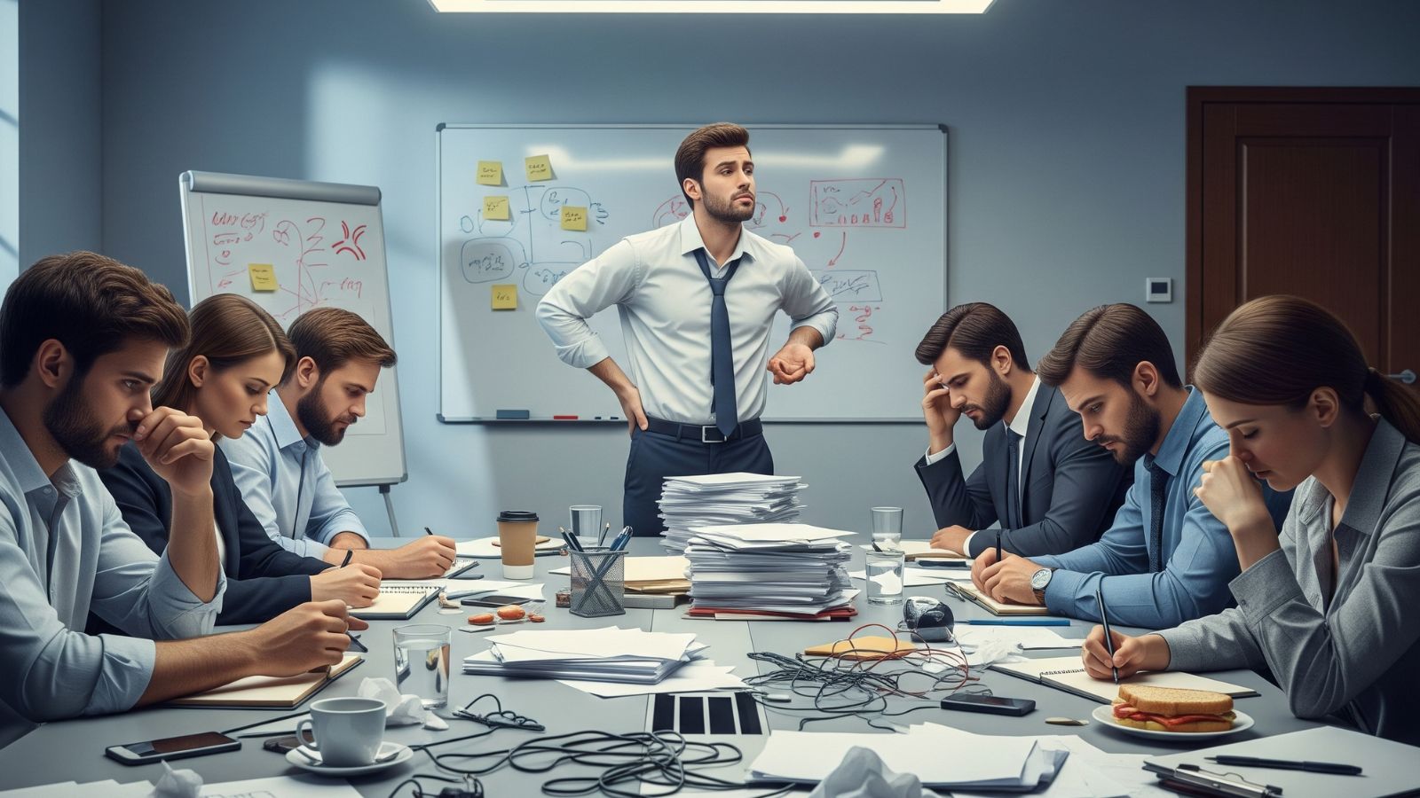 Líder imaturo emocionalmente