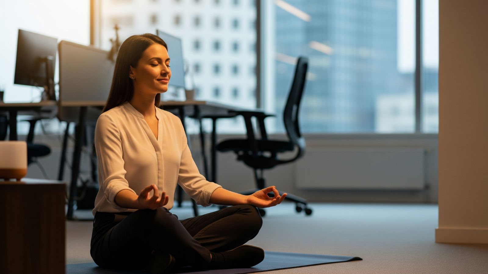 meditação no trabalho