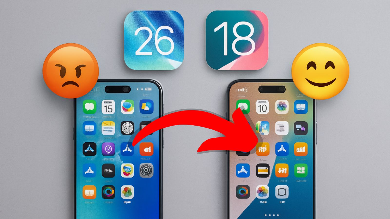 Downgrade iOS 18