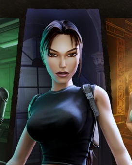 personagem Lara Croft do videogame Tomb Rider