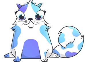 desenhos de bichinhos em formato NFT da coleção  Cryptokitties