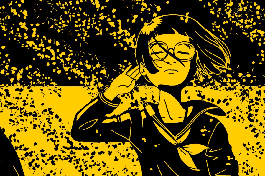 Noriko. protagonista do  mangá Tudo Zen?