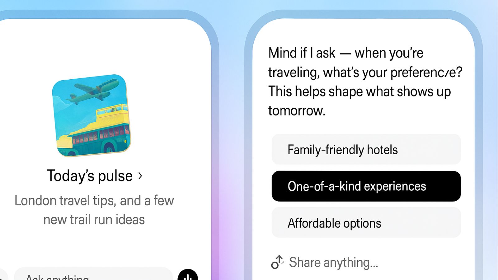 Tela do novo ChatGPT