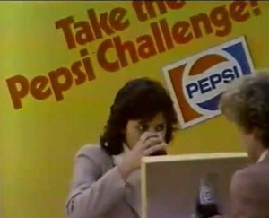 comercial "Desafio Pepsi", de 1975