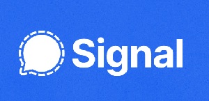 logotipo do aplicativo de mensagens Signal