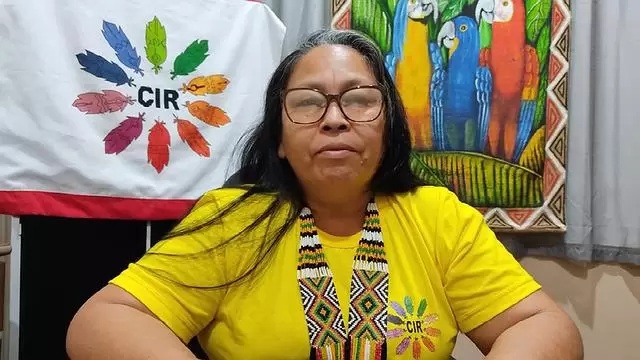 Sineia do Vale, à frente do Conselho Indígena de Roraima