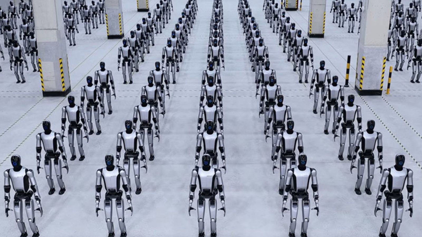 Exército de robôs China