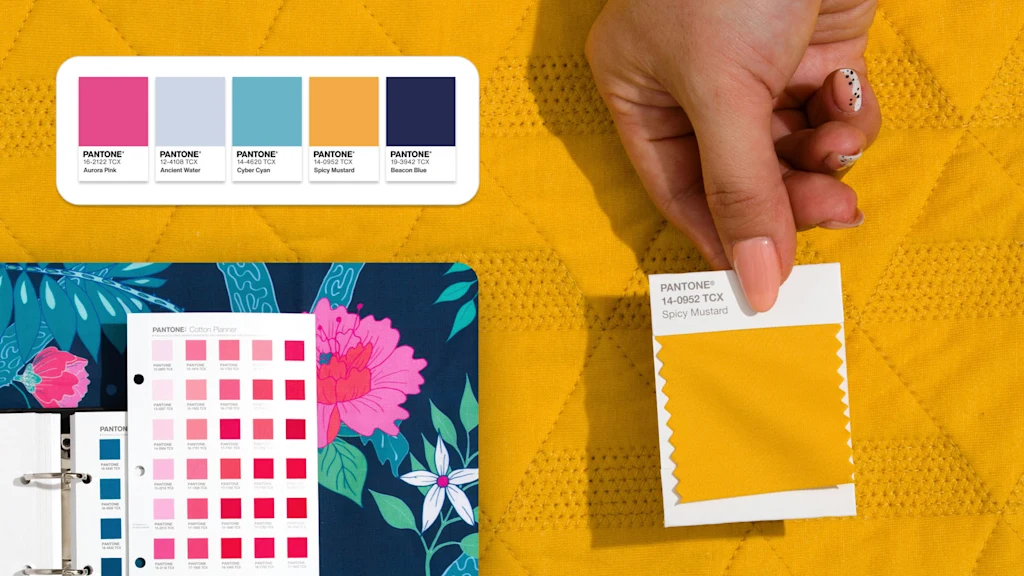 modelo de inteligência artificial criado pela Pantone para gerar paletas de cores