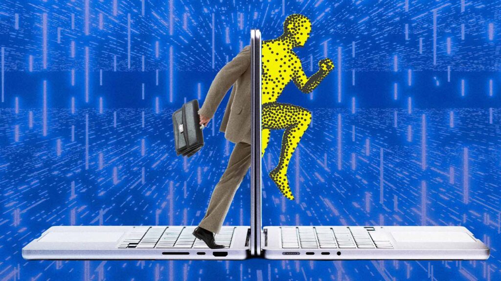 substitui&ccedil;&atilde;o de funcion&aacute;rios humanos por agentes de IA