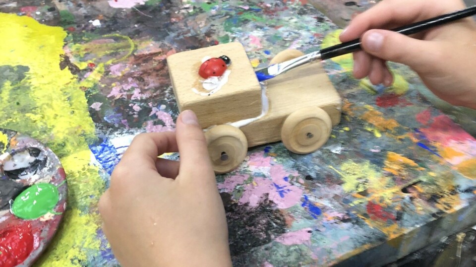 aula de artes manuais