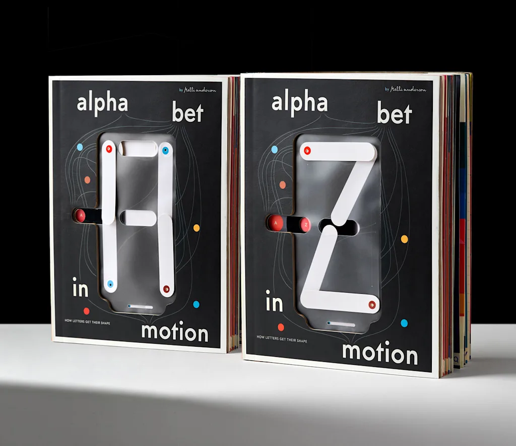 livro em 3D sobre tipografia