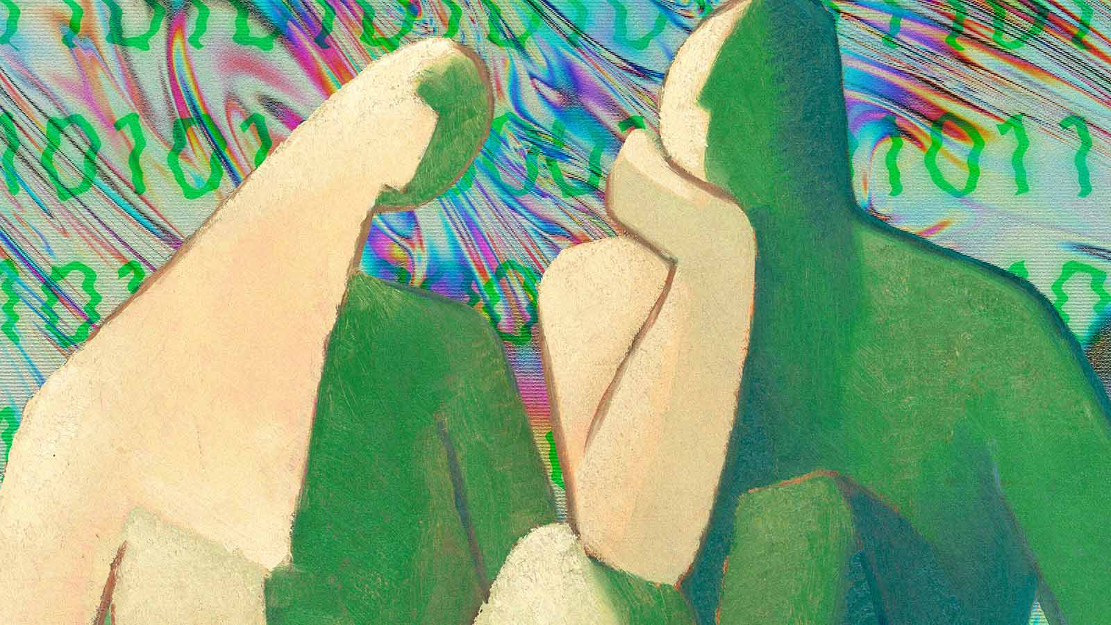 ilustração alusiva a relações humanas