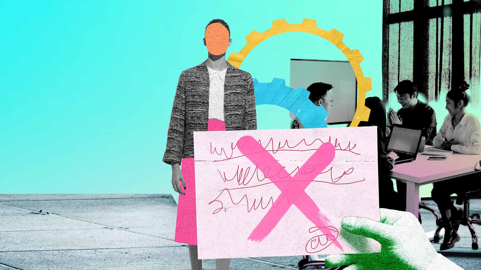 funcionário com baixo desempenho