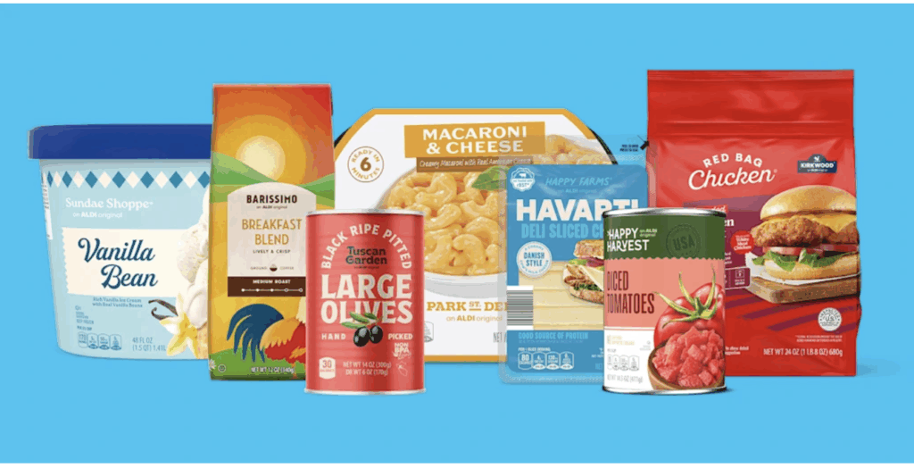 Marca própria da varejista americana Aldi