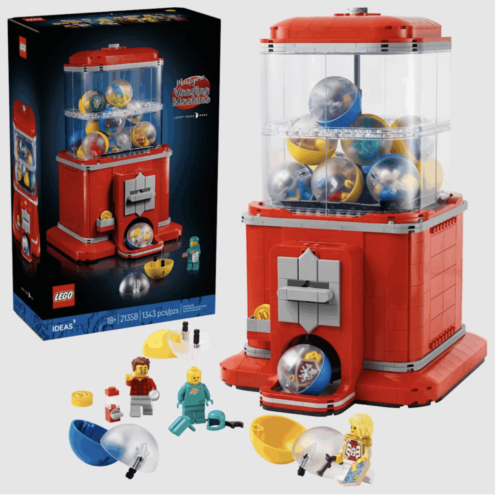 M&aacute;quina de venda de minifiguras (Divulga&ccedil;&atilde;o/Lego)