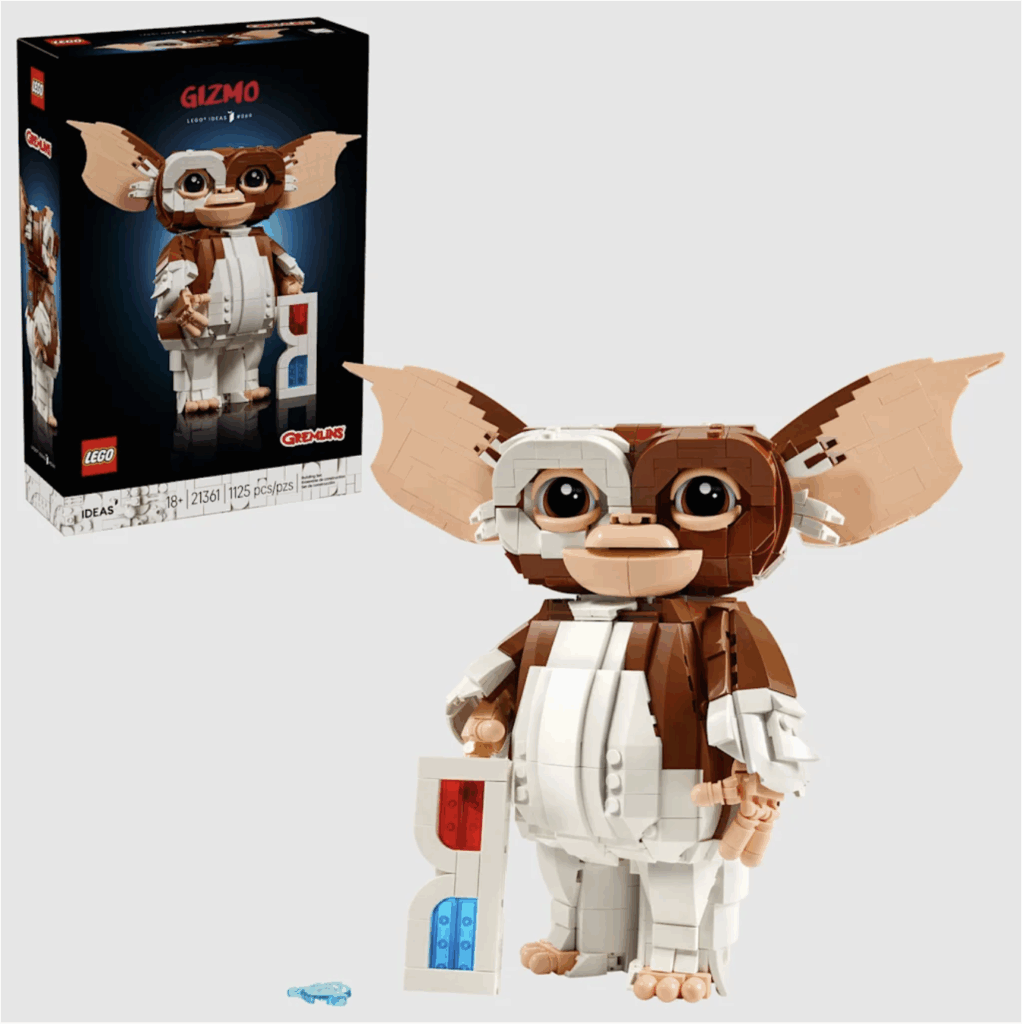Gizmo, personagem de Gremlins (Divulga&ccedil;&atilde;o/Lego)