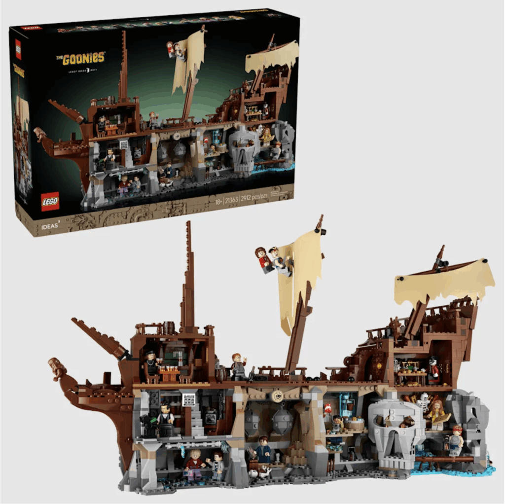 Conjunto reproduz cena de Os Goonies (Divulga&ccedil;&atilde;o/Lego)