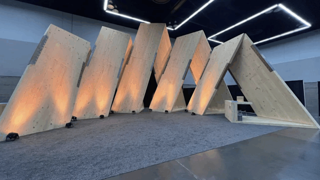 Madeira laminada cruzada da Carbon Smart Wood