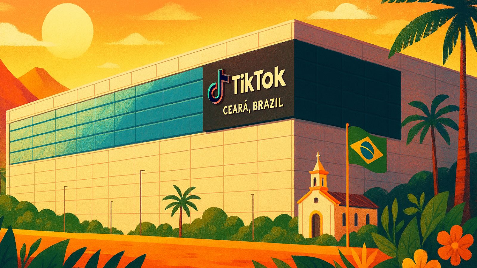Data center TikTok no Ceará