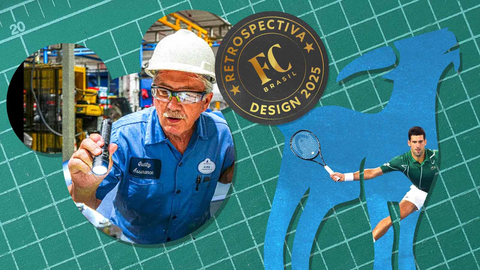 Com bastidores da Disney e Lacoste sem jacaré, o design se mostra além da estética