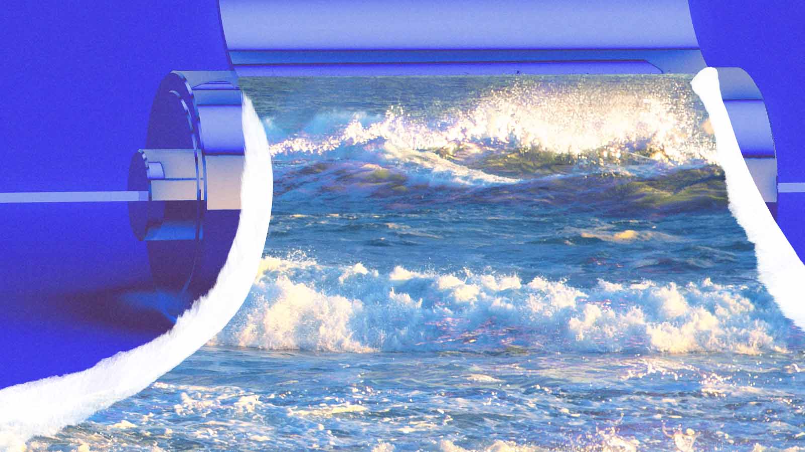 energia gerada pelas ondas do mar